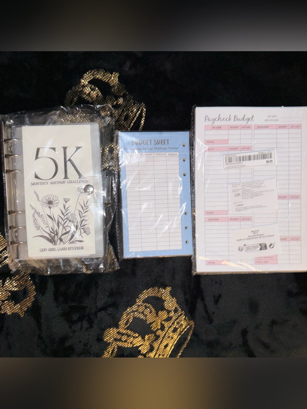 🔥5/$25🔥 Monthly Budget Savings Tracker Bundle
